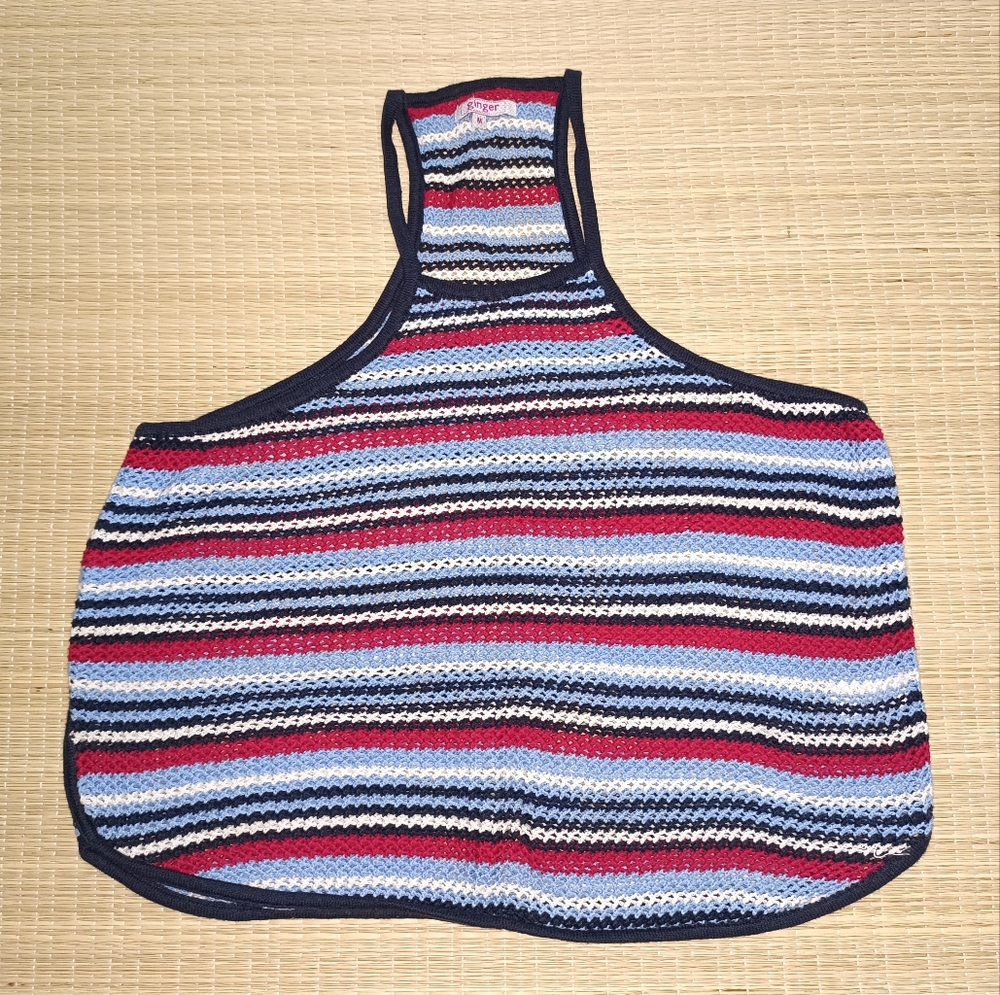 Crochet halter neck summer sexy top